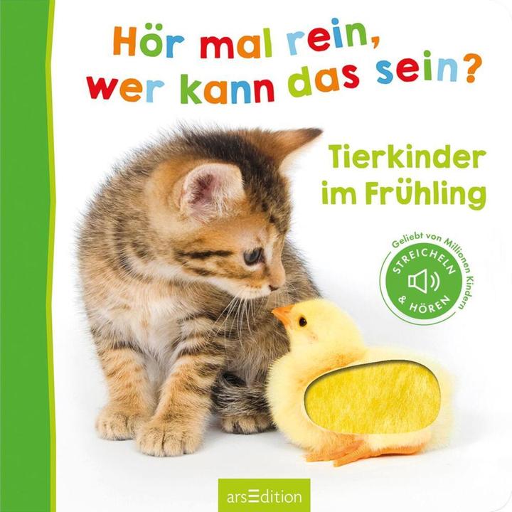 Produktbild Hör mal rein, wer kann das sein? – Tierkinder im Frühling (Deutsch)