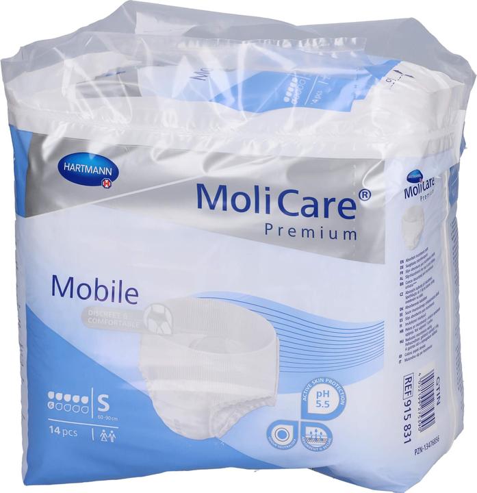 Actual product image MoliCare Mobile 6 Incontinence Pants (14 x, S)