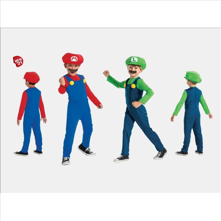 Produktbild Jakks Pacific Disguise - Super Mario Costume - Mario (116 cm) (115799L) (128, 134, 140, 130 B)