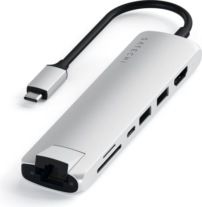 Produktbild Satechi USB-C Slim Multi-port (USB-C, 7 Ports)