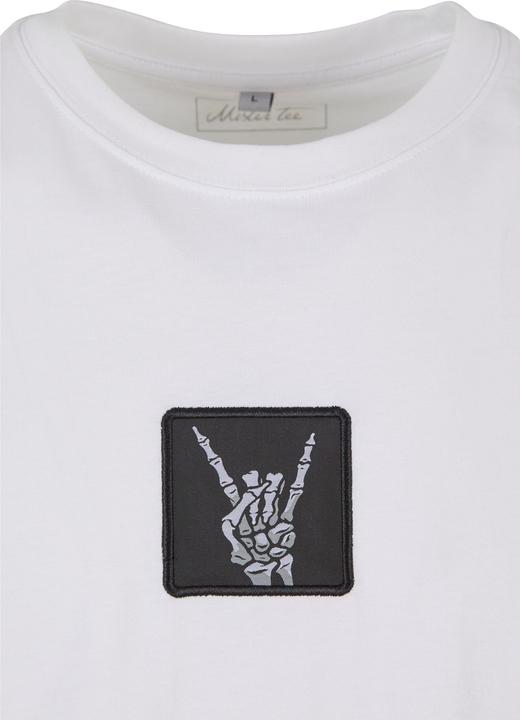 Actual product image Mister Tee Skeleton Patch Tee - 131743 (XL)