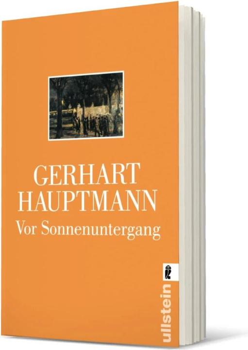 Actual product image Vor Sonnenuntergang (German, Gerhart Captain, 2002)