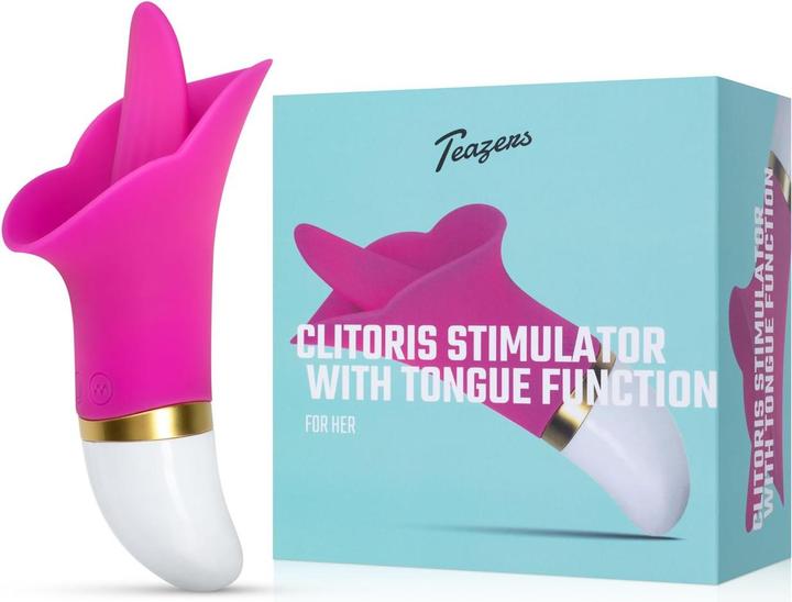 Actual product image Teazers Clitoris Stimulator With Thong - Pink