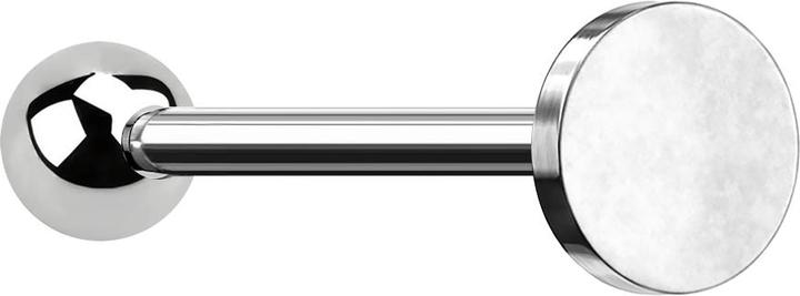 Image du produit Star Piercing Micro Barbell silber mit Kugel und Scheibe (Acier chirurgical 316L, sans laiton)