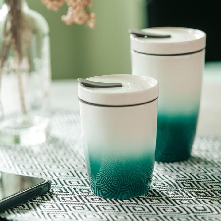 Actual product image Like. by Villeroy & Boch Becher Green Coffee To Go (350 ml, 1 x)