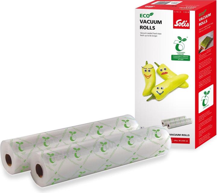 Produktbild Solis ECO-Vakuumierfolien 30x600cm, 2 Rollen (2 x)