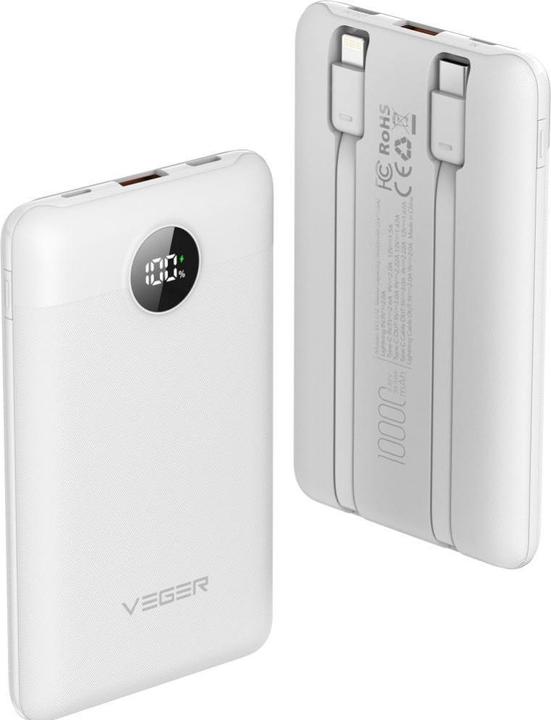 Immagine prodotto Veger C11 (10000 mAh, 22.50 W, 38.50 Wh)