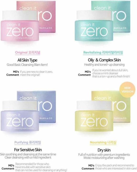 Immagine prodotto Banila Co Clean It Zero Cleansing Balm originale (Pulizia Balsamo, 100 ml)