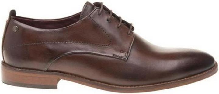 Base London Schnürschuhe Script Gewaschen Leder