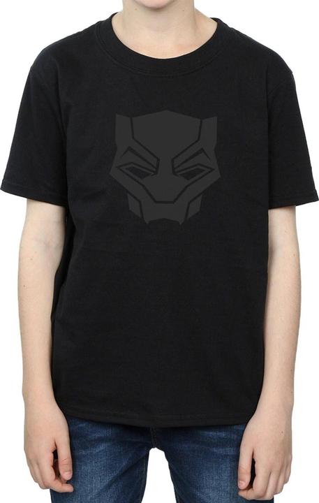 Immagine prodotto Ragazzi Pantera Nera Nero su Nero TShirt (140, 146)