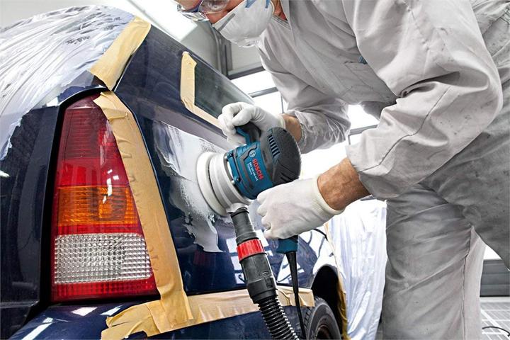 Image du produit Bosch Professional GEX 125-150 AVE Set, y compris L-BOXXXX (Ponceuse excentrique, 400 W)