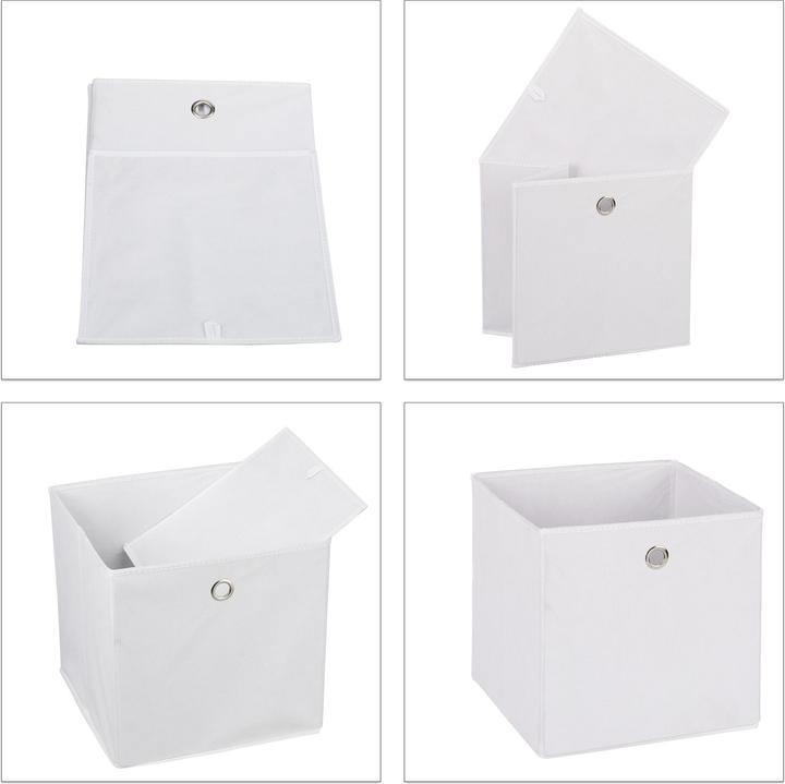 Actual product image Relaxdays shelf basket (30 x 30 x 30 cm, 26 l)