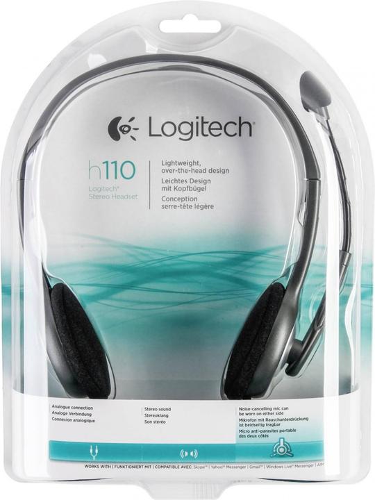 Actual product image Logitech H110 (Cable)