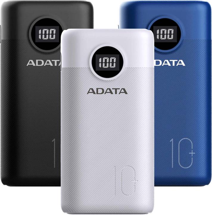 Image du produit Adata P10000QCD (10000 mAh, 22.50 W, 37 Wh)