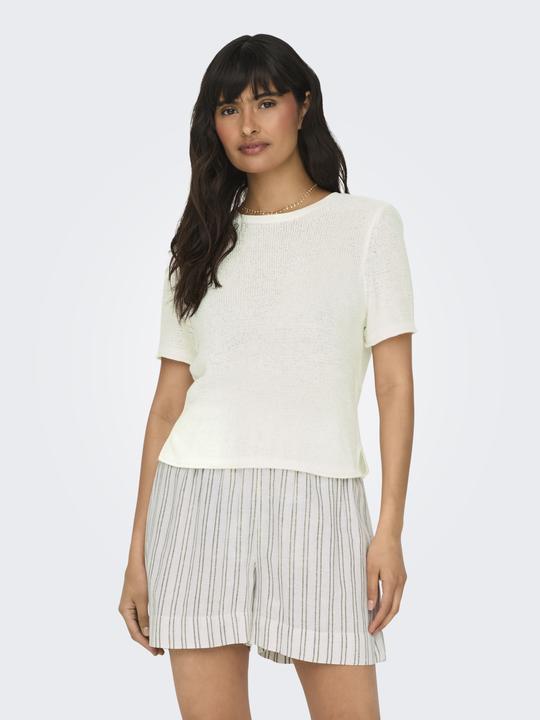 Immagine prodotto Only Vestibilità regolare Scollo rotondo Spalla bassa Borsa da trasporto Top in maglia (S)