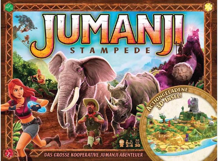Productafbeelding Spin Master BGM Jumanji Stampede (Duits)