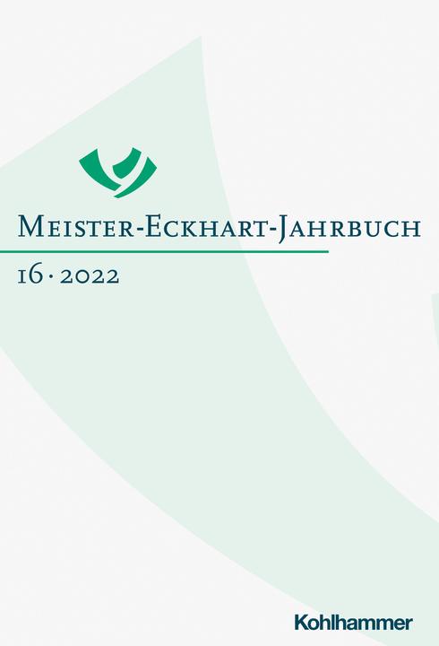 Immagine prodotto Meister-Eckhart-Jahrbuch Band 16 (2022) (Tedesco, Freimut Löser, Regina Schiewer, Regina D. Schiewer, 2022)