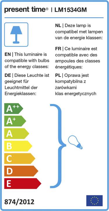 Energie-Label Leitmotiv Blown (E27)