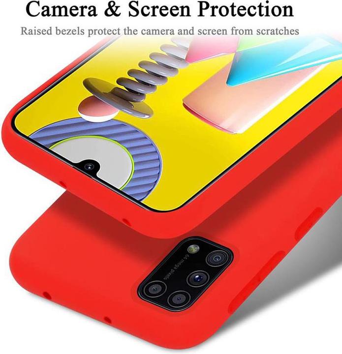 Productafbeelding Cadorabo TPU Liquid Silicone Case Cover (Samsung Galaxy M31)