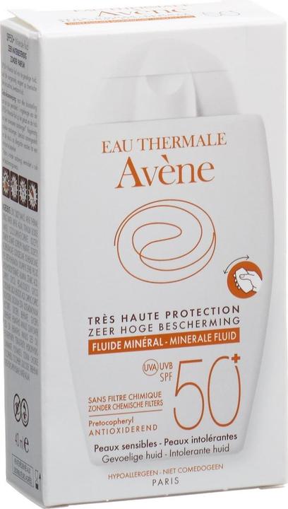 Avène Sonnenfluid mineralisch SPF50+ (Sonnencreme, SPF 50+, 40 ml, 71 g)