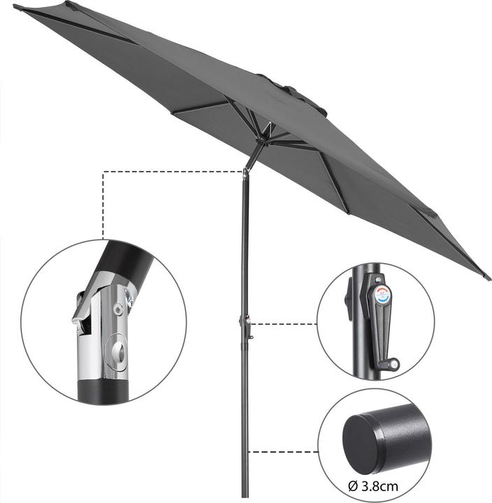Image du produit Kingsleeve Parasol (3 m)
