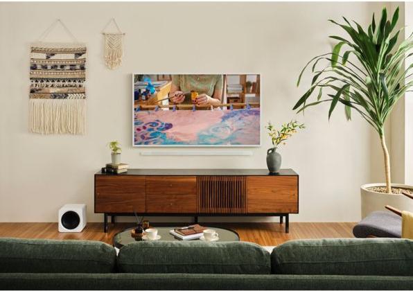Produktbild Samsung The Frame LS03D 85 Zoll Smart TV Q85LS03DAU 2024 (85", LS03D, QLED, 4K, 2024)