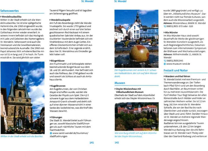 Produktbild Saarland entdecken! 1000 Freizeittipps (Deutsch, Günther Klahm, 2023)