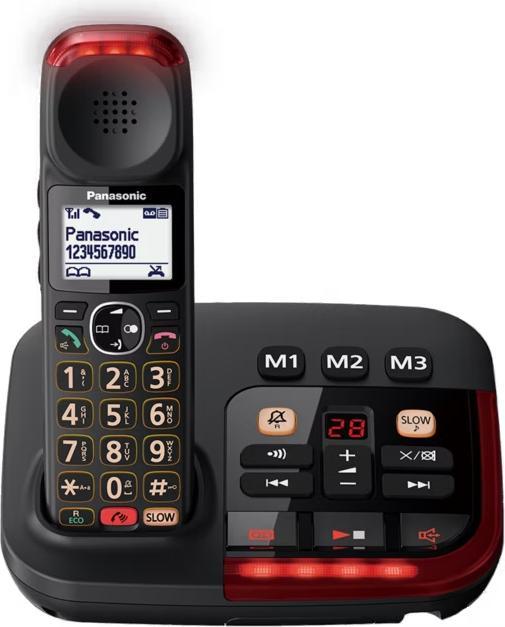 Actual product image Panasonic KX-TGM420 Digital Cordless Phone with Answering Machine