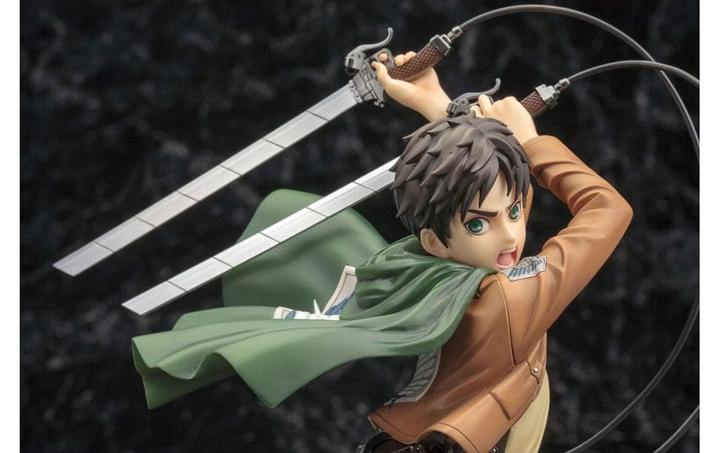 Image du produit Kotobukiya Attack on Titan statuette PVC ARTFXJ 1/8 Eren Yeager Renewal Package Ver. 26 cm