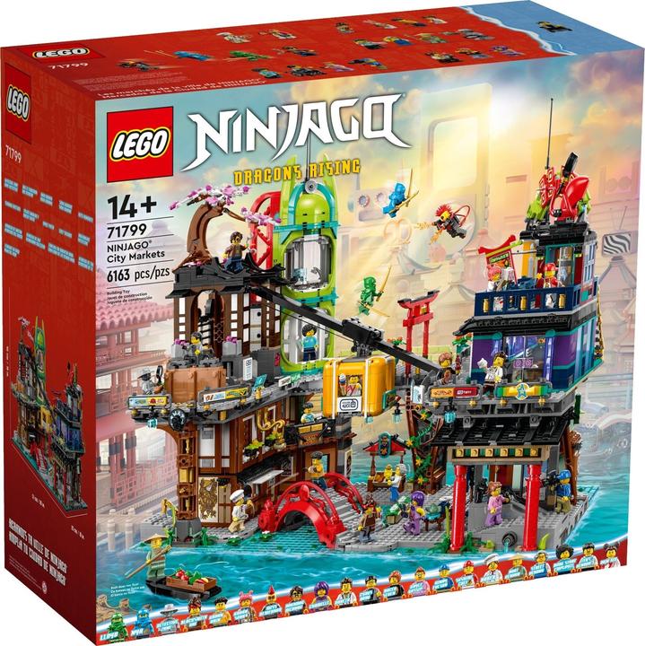 Actual product image LEGO Ninjago - Markets in the City (71799, LEGO Ninjago, LEGO Rare Sets)