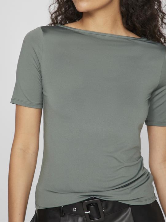 Actual product image Vila Boat-neck top with short sleeves (XL)