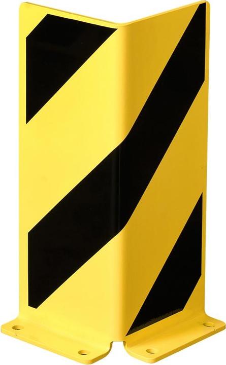 Moravia BLACK BULL Protection anti-collision WINKEL 400 Revêtement jaune avec bandes noires