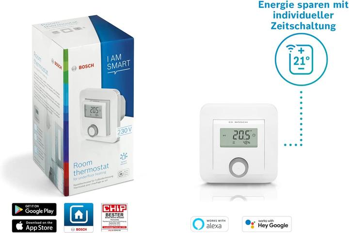 Actual product image Bosch Smart Home Smart Home room thermostat
