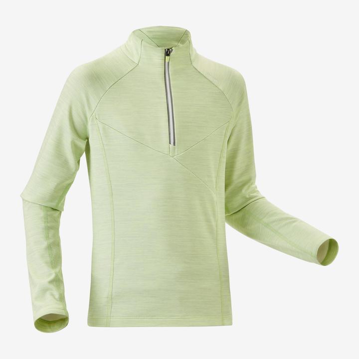 Image du produit Inovik Maillot de ski de fond enfant manches longues - XC S TS 100 jaune (140)