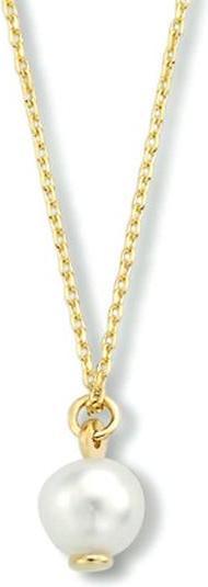 Marie Celeste Kette Parel 42 - 45 cm - Gold (14K Gelbgold)