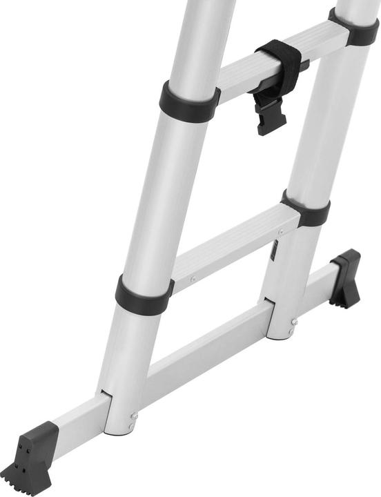 Produktbild MSW Klappbare Alu-Teleskopleiter (Teleskopleiter, 84 cm)