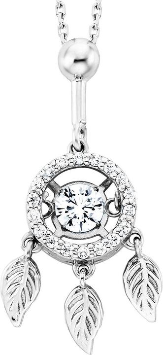 Image du produit Julie Julsen Collier Dancing Stone Flying Leaves (Argent 925)
