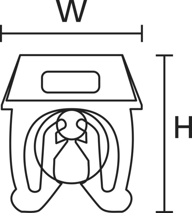 Produktbild HellermannTyton WIC0-2-PA66-YE (1000) Kennzeichnungsclip Aufdruck 2 561-00624