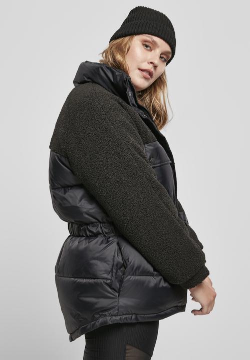 Actual product image Urban Classics Ladies Sherpa Mix Puffer Jacket (3XL)