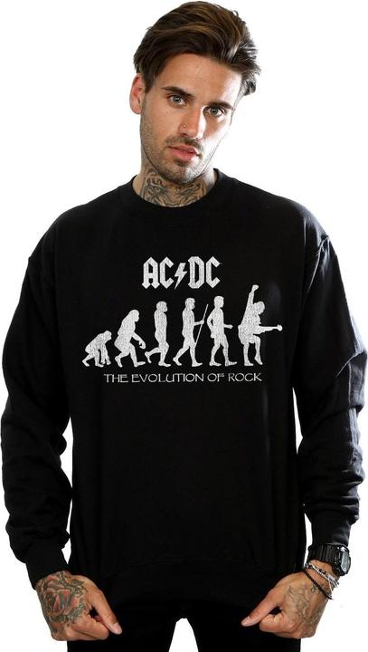 Image du produit AC/DC Mens Evolution Of Rock Cotton Sweatshirt (5XL)