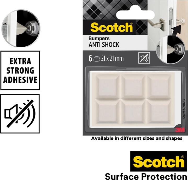 Productafbeelding Scotch Schutzpuffer (Stopdemper, 6 Stuk)