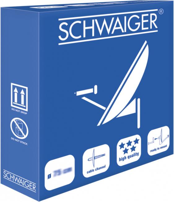 Actual product image Schwaiger SPI993 - Antenna - Parabolic antenna - Satellite (Parabolic antenna, 39.50 dB, DVB-S / -S2)