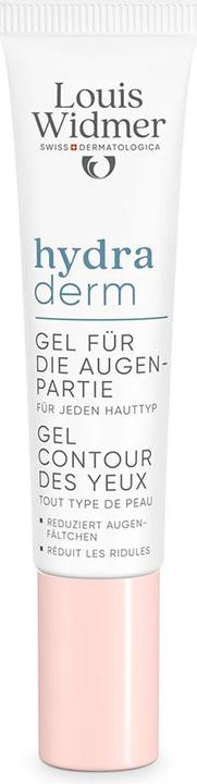Produktbild Widmer Louis Hydraderm Gel für die Augenpartie ohne Parfum 15 ml (Gel, 15 ml, Tag + Nacht, Tag)