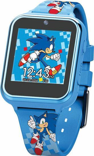 Actual product image Kids Euroswan Sonic The Hedgehog Smartwatch (Digital watch)