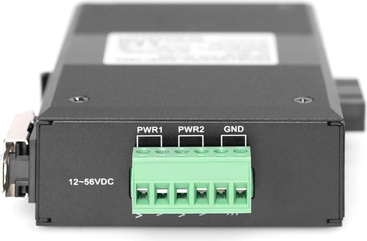 Immagine prodotto Digitus Convertitore industriale di media Gigabit 10/100/1000BaseT a 1000Base-SX SC 0.5km esteso Temp....