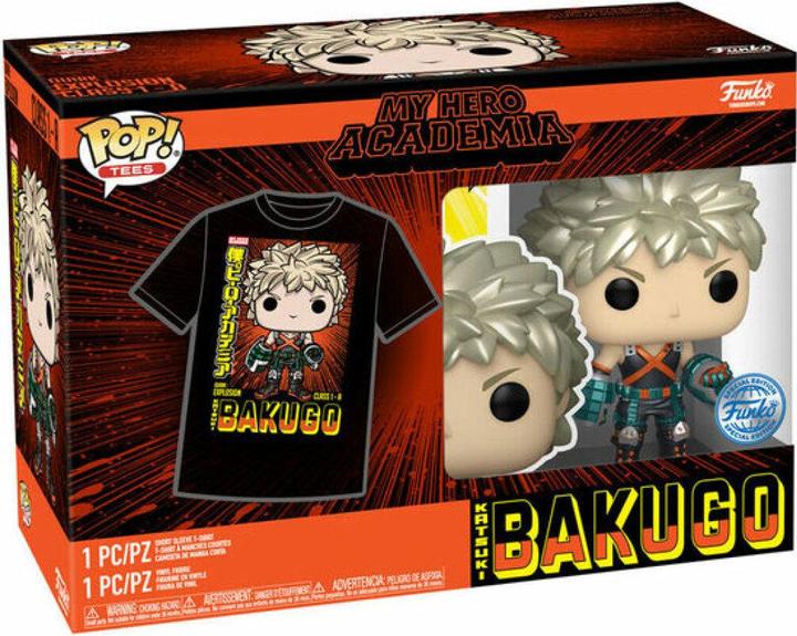 Immagine prodotto Funko My Hero Academia POP! & Tee Set di figure e magliette in vinile Katsuki (MT) Taglia M (M)