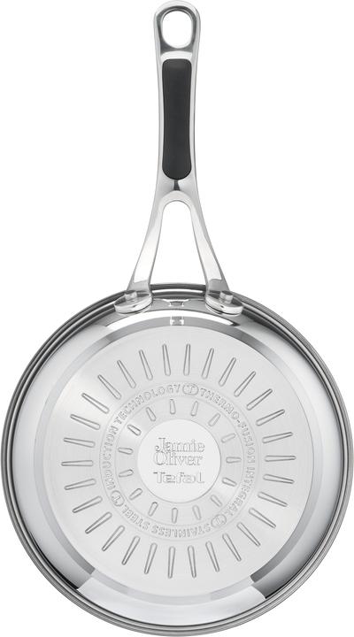 Actual product image Tefal Jamie Oliver Cook's Classic (24 cm, Frying pan, Stainless steel)