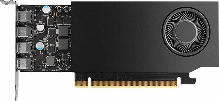 Actual product image PNY RTX A1000 graphics card, graphics category: Professional/CAD (8 GB)