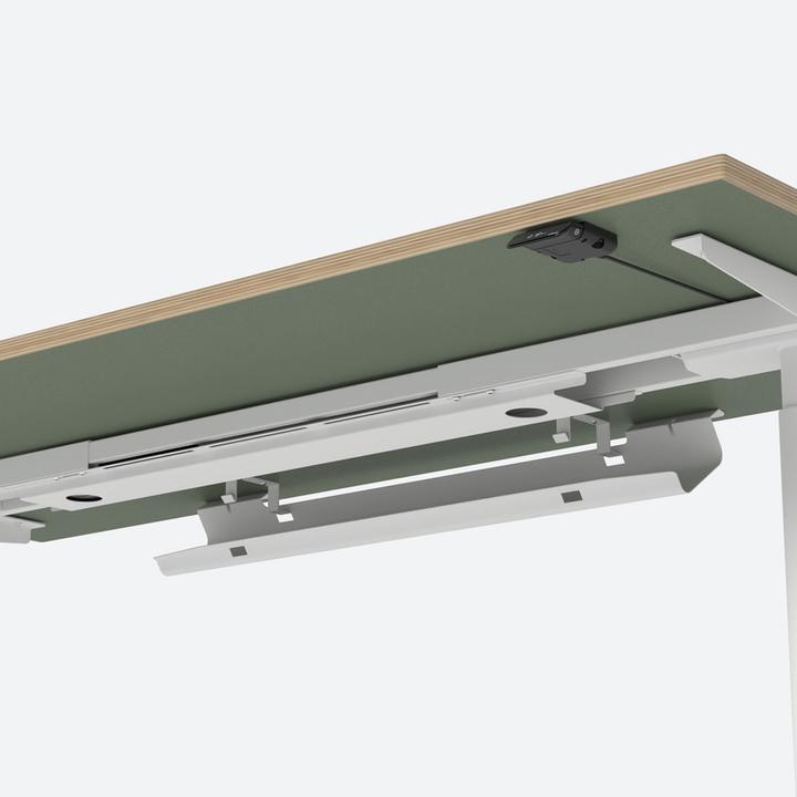 Produktbild ofinto Rise, mit Kabelmanagement-System