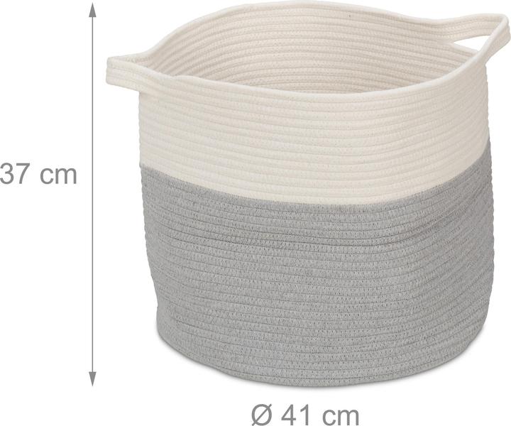 Produktbild Relaxdays Aufbewahrungskorb (1 x, 45 x 41 x 37 cm)